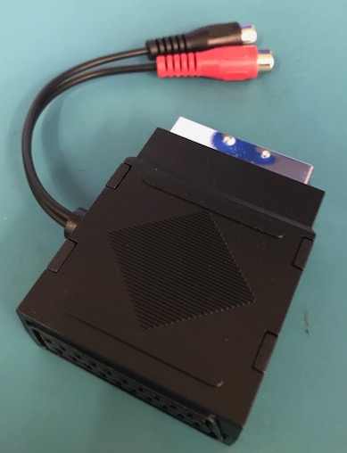 playstation scart cable